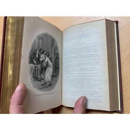 c1870s THE POETICAL WORKS OF LONGFELLOW ILLUSTRATED ANTIQUE BOOK (P3)
