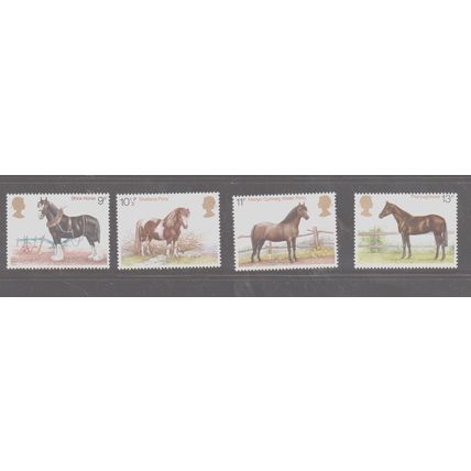Horses 1978 SG 1063-1066 unmounted mint (ES0132)
