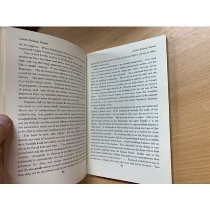 1969 JOHN BETJEMAN "FIRST AND LAST LOVES" ARCHITECTURE PAPERBACK BOOK (P3)