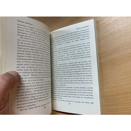 1969 JOHN BETJEMAN "FIRST AND LAST LOVES" ARCHITECTURE PAPERBACK BOOK (P3)