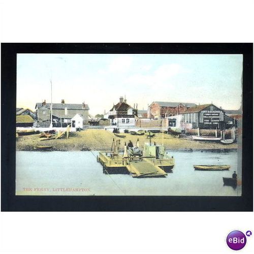 Sussex LITTLEHAPTON Ferry Postcard by J.White