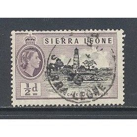 SierraLeone.SG210 1/2d Cape Lighthouse.Fine Used.May2015
