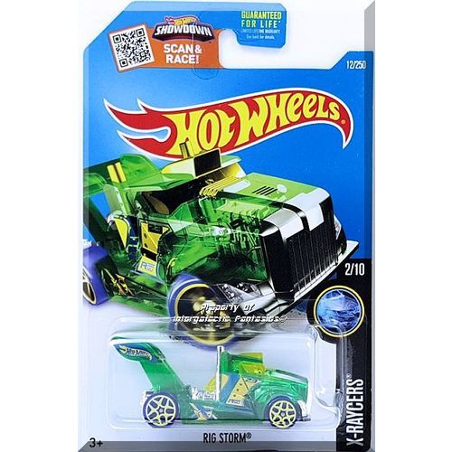 Hot Wheels - Rig Storm: X-Raycers #2/10 - #12/250 (2016) *Treasure Hunt*