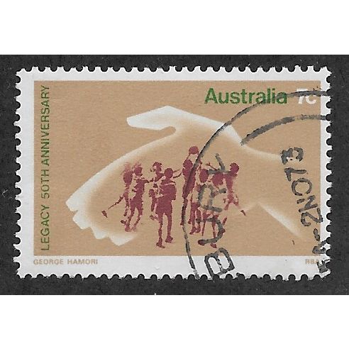 AUS 1973 7c '50TH ANN OF LEGACY' FINE USED (EBID52-063)