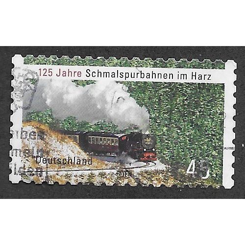 GER 2012 45c (S/A) ' HARZ NARROW GAUGE RAILWAYS' FINE USED (EBID57-128)