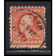 Used 468 6c George Washington Just Clears K3722