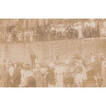 Ventnor Isle Of Wight Childrens Church Mission Preacher Old Real Photo Postcard
