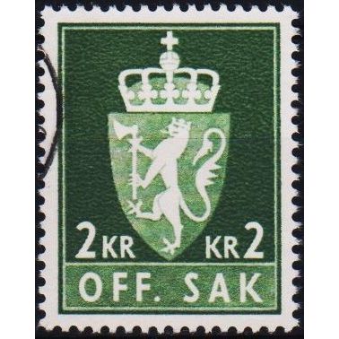 Norway. 1955 2k S.G.O748 Used