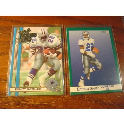 1990-1993, 6-Premium Cards, EMMITT SMITH, Cowboys