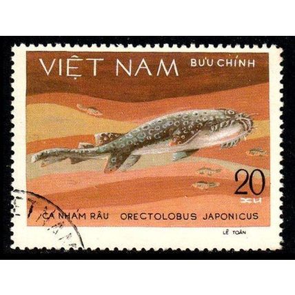 Vietnam 1980 Marine Life Fish 20xu Used Stamp