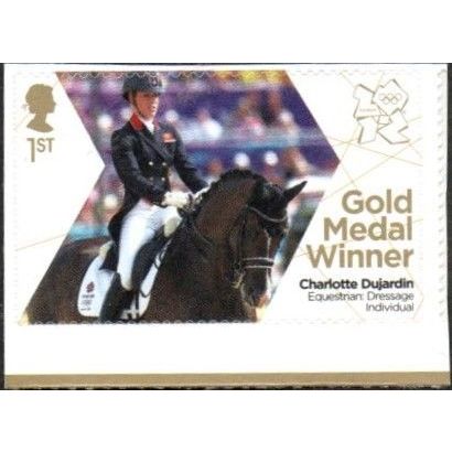 2012 Olympic Gold Medal WInners 1st Val. Dressage, Charlotte Dujardin UMMint/NH.