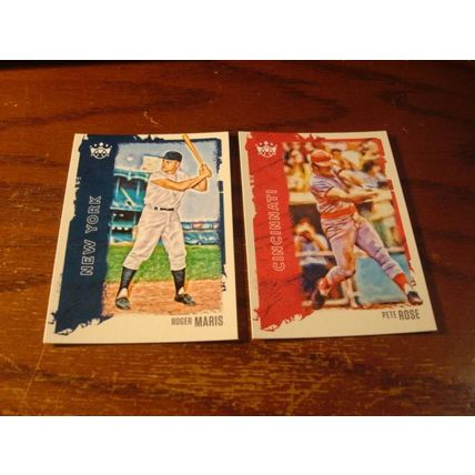 2021 Panini Diamond Kings, 10-Cards, GEHRIG/KILLEBREW/ROSE, +++