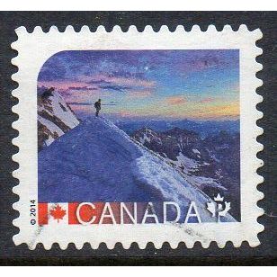 Canada 2014 Unesco Heritage Sites - Rocky Mountain Parks, Alta & BC "P" s/a Used