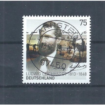 Germany Stamps 2013 Ludwig Leichardt used SG 3875 (AR424)