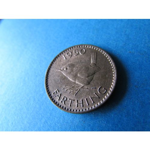1950 GEORGE VI FARTHING - COIN - 3. FREE POST G