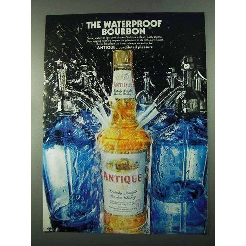 1969 Antique Bourbon Ad - NICE!