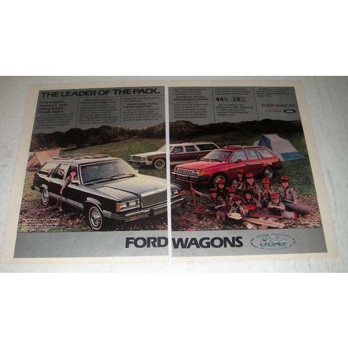 1982 Ford Ad - LTD Country Squire, Granada, Escort