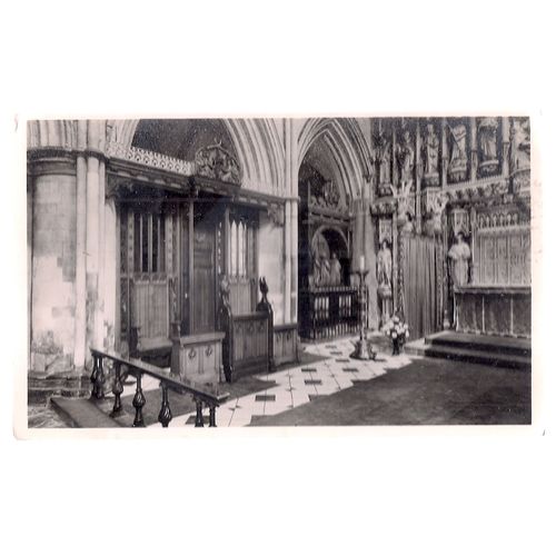 SOUTHWARK CATHEDRAL, LONDON, unused vintage postcard by Raphael Tuck & Sons #