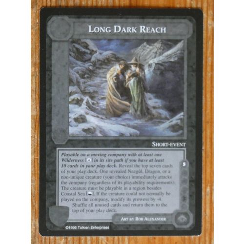 Middle Earth CCG: 'Long Dark Reach' (Dark Minions) Limited Rare