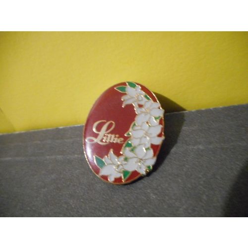 Lillie,Flower Lapel pin (#5)