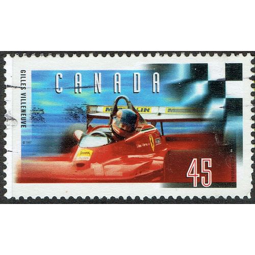 Canada 1997 15th Death Anniv Gilles Villeneuve 45c Multicoloured SG1733 GU