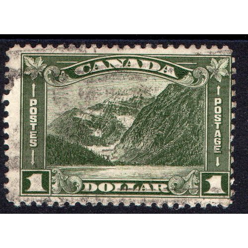 1930 CANADA Sg303 $1 Olive-Green fine used (CB)