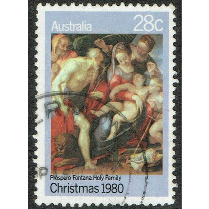 Australia 1980 Christmas 28c Multicoloured SG759 FU