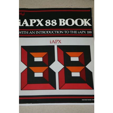 Intel iAPX 88 8088 188 CPU Processor Datasheet Catalog User's Manual Guide book