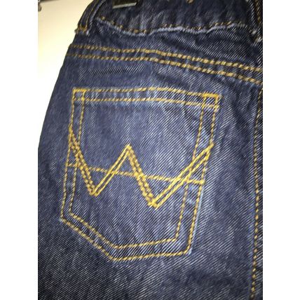 Wrangler Toddler Child Blue Jeans Zip & Button Pockets Size 3T