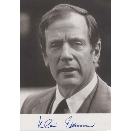 Klaus Von Dohnanyi German Politician Postcard