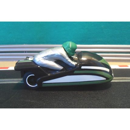 Crash Helmet Heads For Vintage 80s Scalextric Motorbike Motorcycle & Sidecar