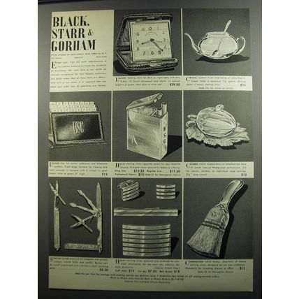 1953 Black, Starr & Gorham Advertisement