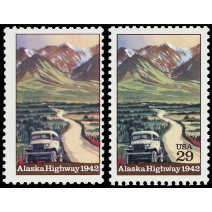 2635a, MNH 29¢ Alaska Black "USA 29" Omitted MAJOR ERROR - Stuart Katz