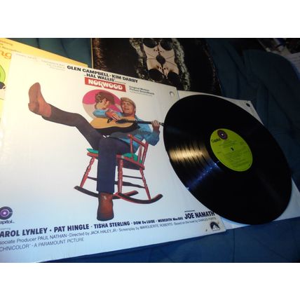 LOT OF 8 ORIGINAL 1960's-70's MOVIE SOUNDTRACK LP RECORDS!! $60.00 Shipped!!