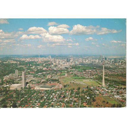 South Africa Postcard 1983 - Johannesburg, Transvaal