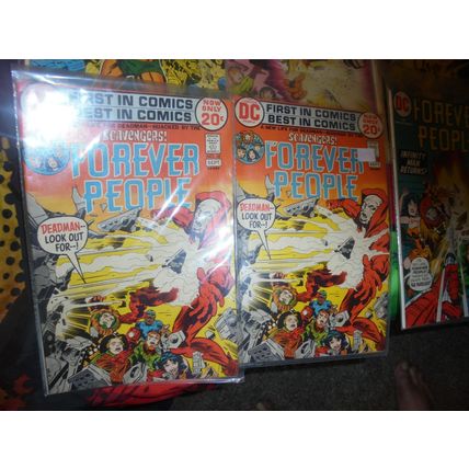 FOREVER PEOPLE FULL RUN! Darkseid! Deadman! Sandman! 1971! Worth $235.00! $175.
