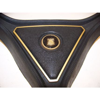 1969 CHRYSLER NEWPORT HORN RING CAP OEM BLACK