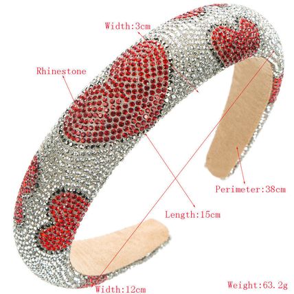 Baroque Women's Headband Embellished Jewelled Hairband Tiara Crown Wedding Party