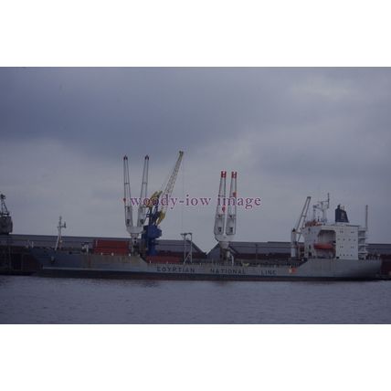 SLXZ685 - Egyptian Cargo Ship - Alminufiyah - Colour Slide