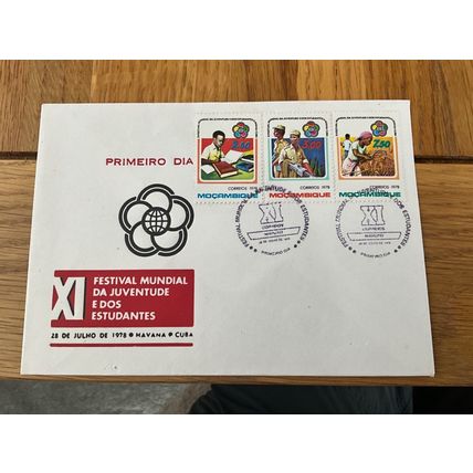 Mozambique 1978, The 11th World Youth Festival, Havana. FDC