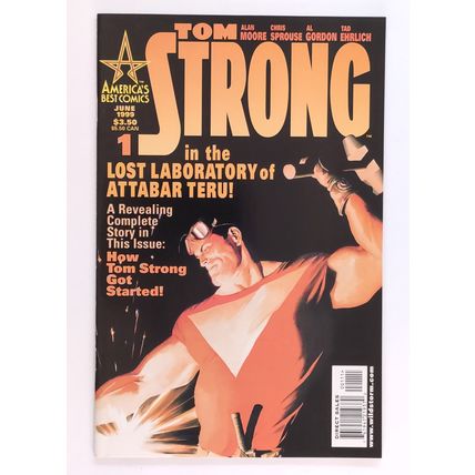 Tom Strong #1 #2 (2 comics) 1999 America's Best Comics 9.0 VF/NM & 9.2 NM- (est)