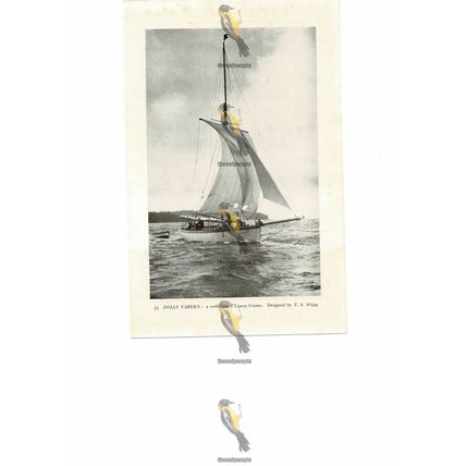 Dolly Varden, Cowes Cutter, Book Illustration (Print), c1937