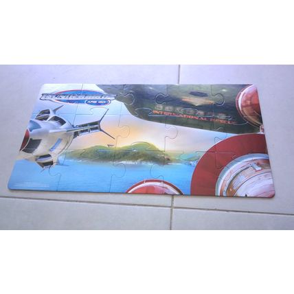 THUNDERBIRDS FLOOR PUZZLE and Activity Book (15 Piece) Funtastic (2004)