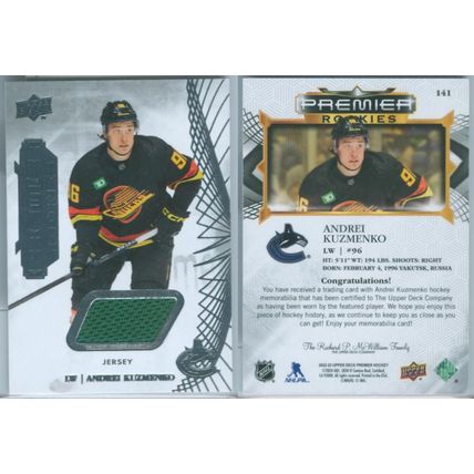 Andrei Kuzmenko 8x incl Autograph, Jersey, Rcs, Inserts, Triple Diamond