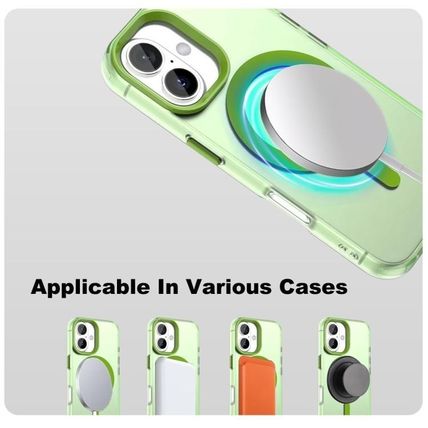 Imak Candy Series TPU+PET MagSafe Shockproof Green Case for iPhone 16