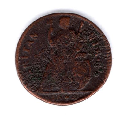 Great Britain. Charles II. Farthing 1674. dy12507