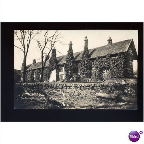 Leicestershire SAMLESBURY HALL Postcard
