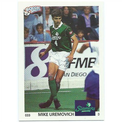 1991 Soccer Shots MSL - #033 - Mike Uremovich