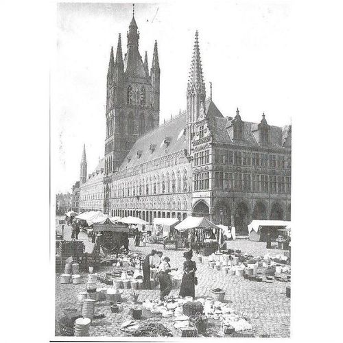 Saturday Market in Ypres (8th July 1911).
