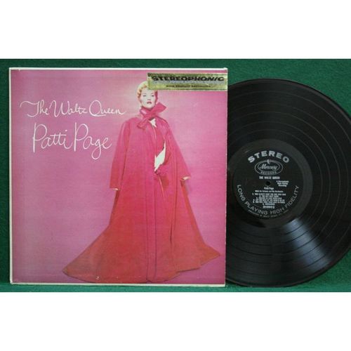 Patti Page/Vic Schoen - The Waltz Queen - SR 60049 - VG+